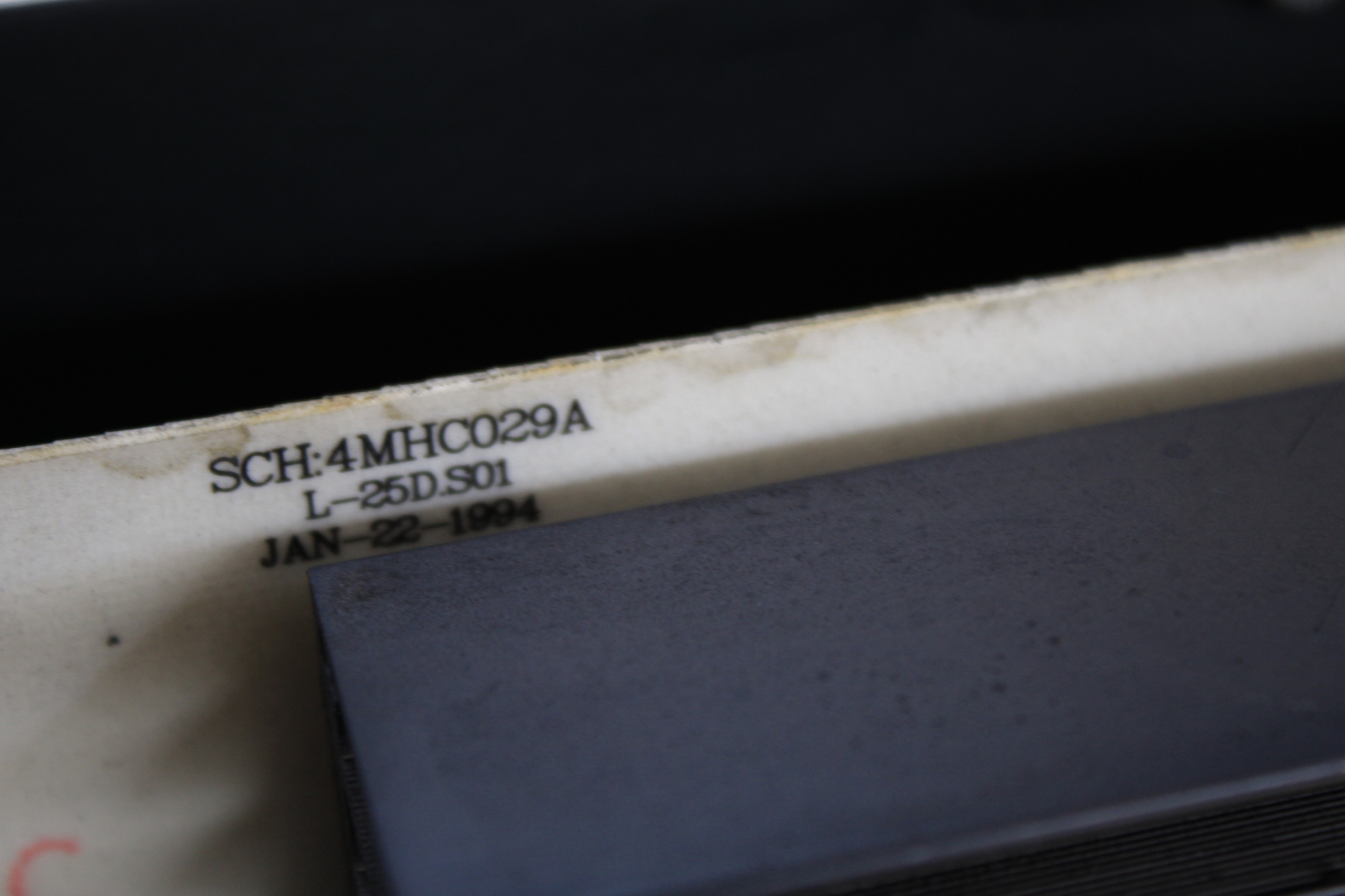 Placa Display/Interface Charmilles 4MHC029A L-25DS01 - Detalhes | Charmilles CHM-4MHC029A-2019