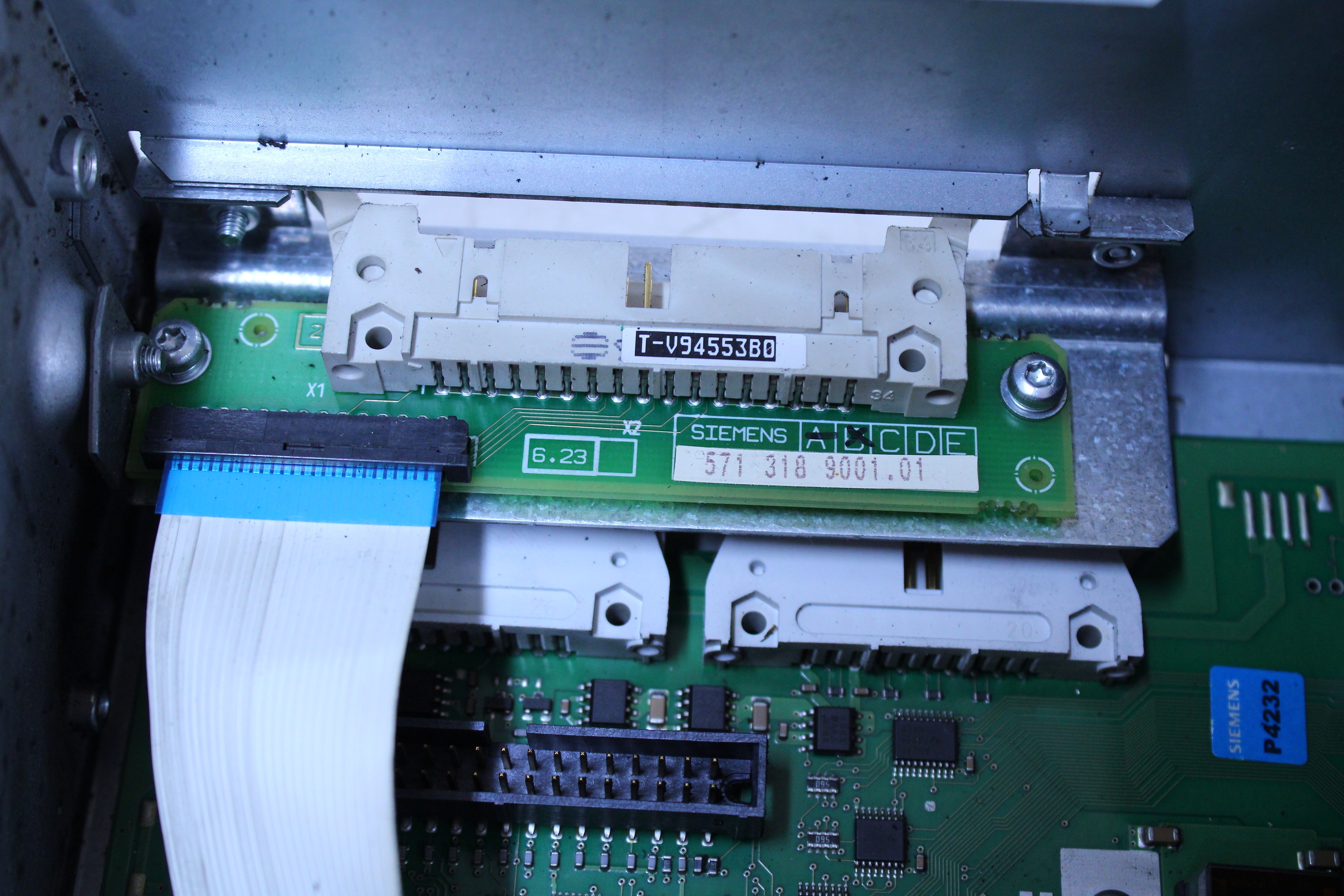 SIEMENS SINUMERIK PCU 50 1.2GHz 256MB Windows XP Embedded - Etiqueta | Siemens 6FC5210-0DF31-2AA0