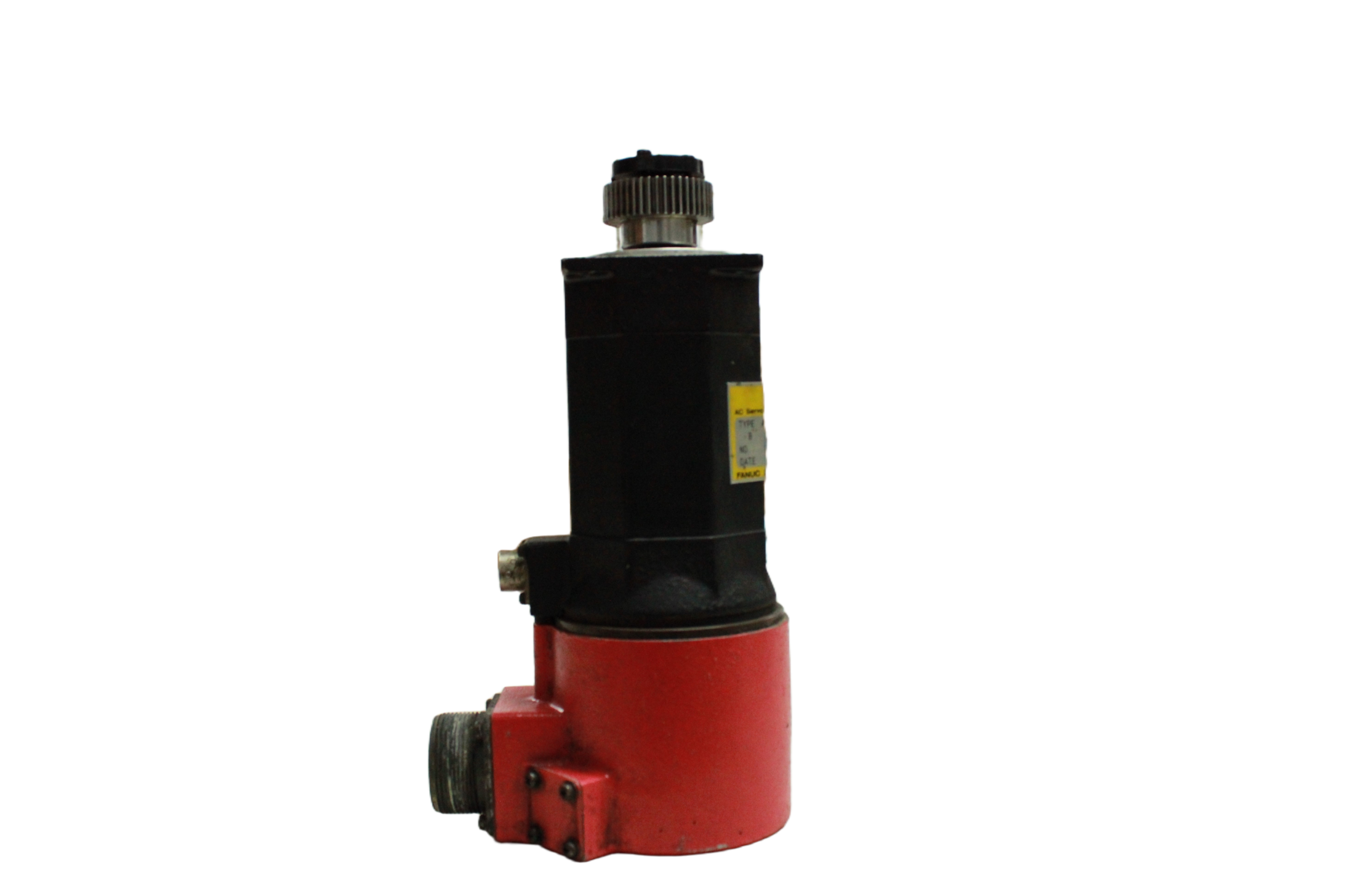 A06B-0533-B251 AC Motor Fanuc Model 3-0S - Vista Traseira | Fanuc A06B-0533-B251