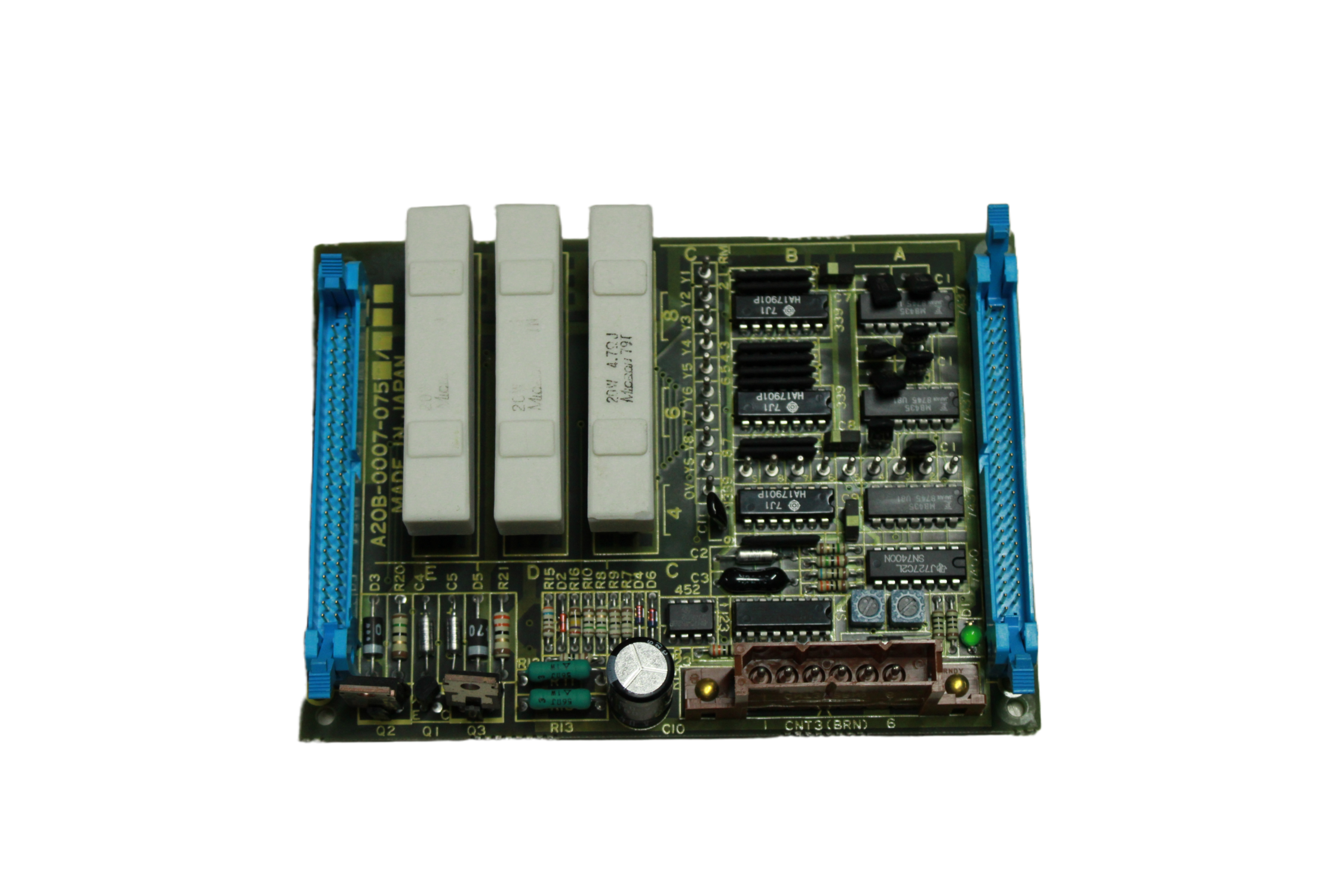 FANUC Signal / Servo Amplifier Board – A20B-0007-075 - Detalhes | Fanuc A20B-0007-075