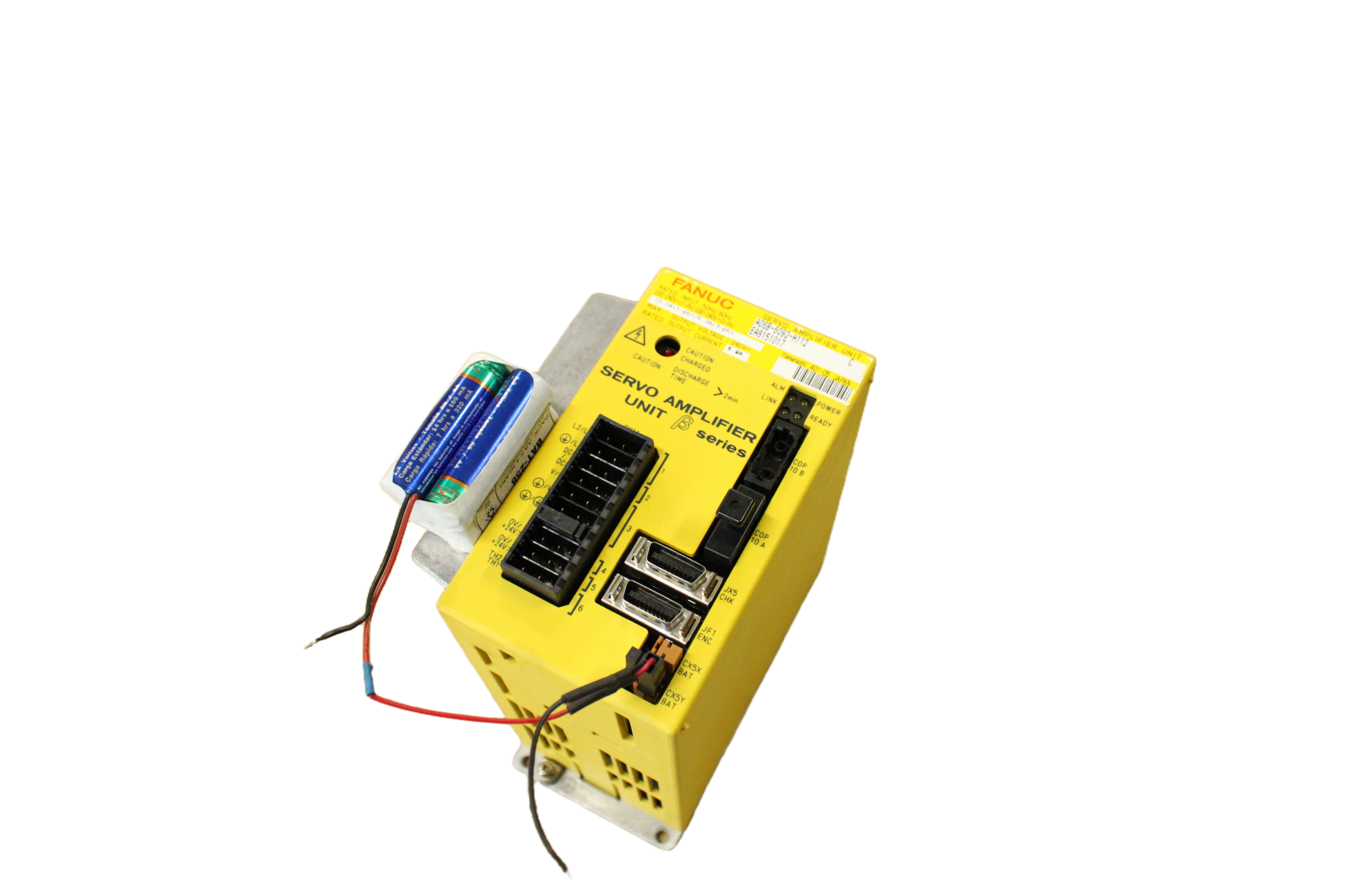 Servo Amplifier FANUC β series A06B-6093-H112 (5.0A) - Vista Lateral | Fanuc A06B-6093-H112