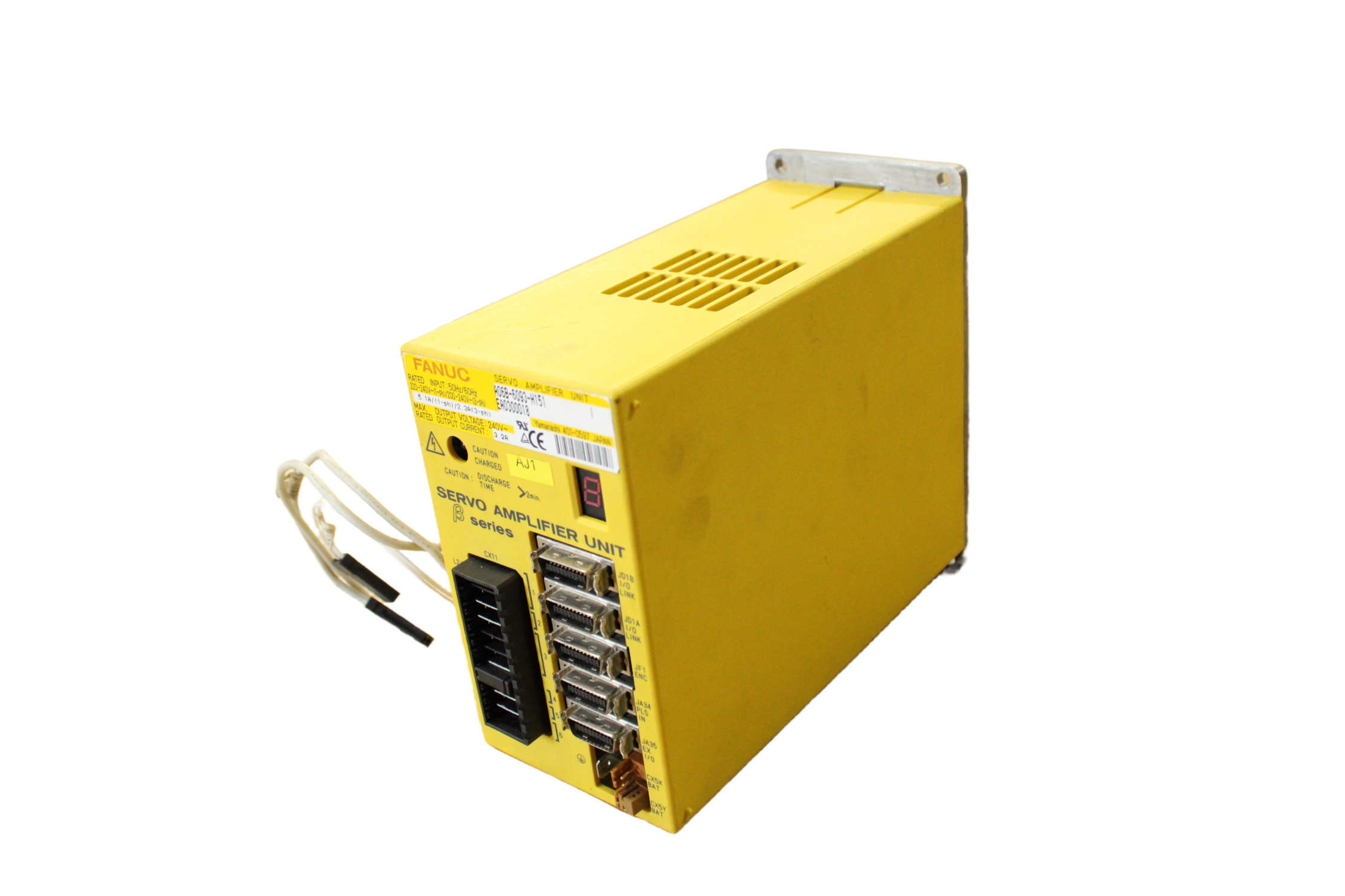 Servo Amplifier FANUC β series A06B-6093-H151 (3.2A) - Vista Superior | Fanuc A06B-6093-H151