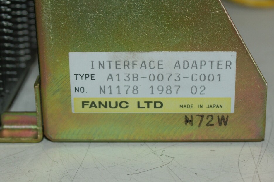 Tape Reader Interface Adapter - FANUC A13B-0073-C001 - Etiqueta | Fanuc A13B-0073-C001
