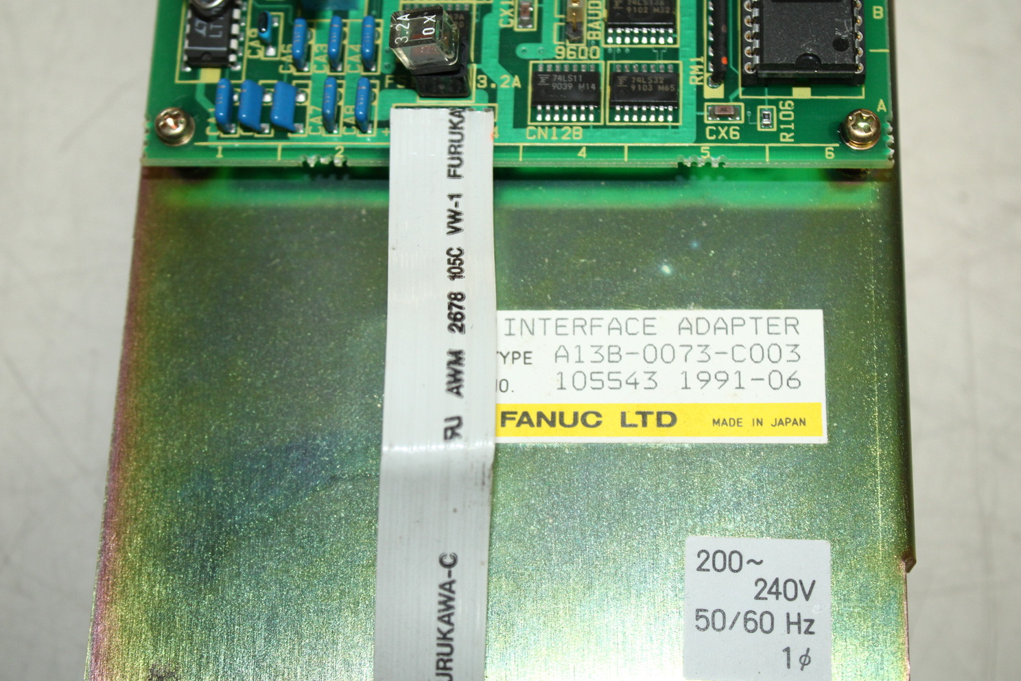 FANUC Interface Adapter - A13B-0073-C003 - Etiqueta | Fanuc A13B-0073-C003