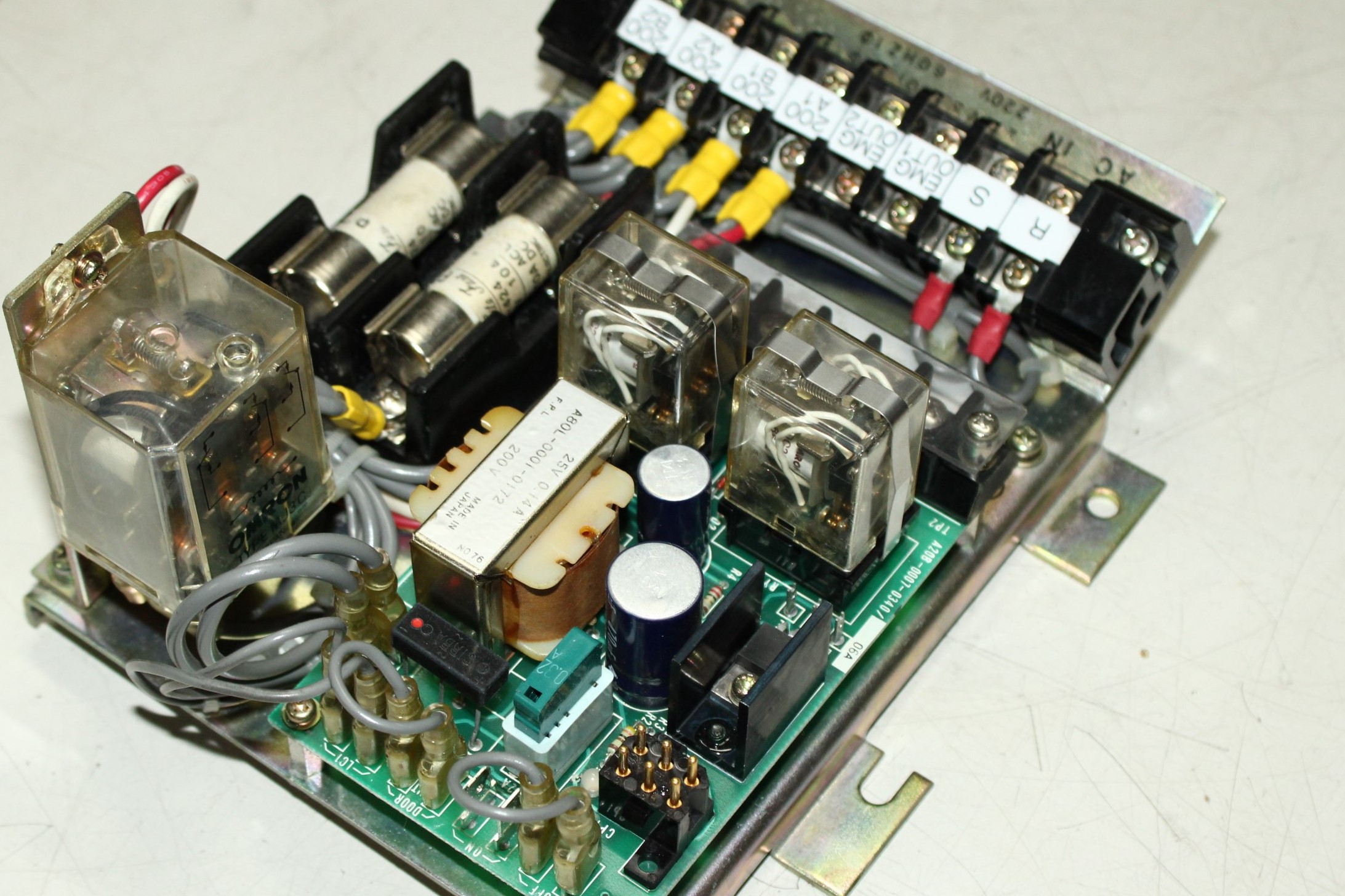 Fanuc Input Unit A14B-0061-B163 - Vista Traseira | Fanuc A14B-0061-B163