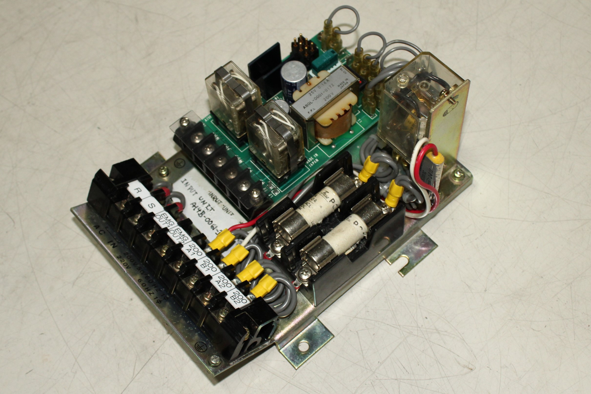 Fanuc Input Unit A14B-0061-B163 - Detalhes | Fanuc A14B-0061-B163