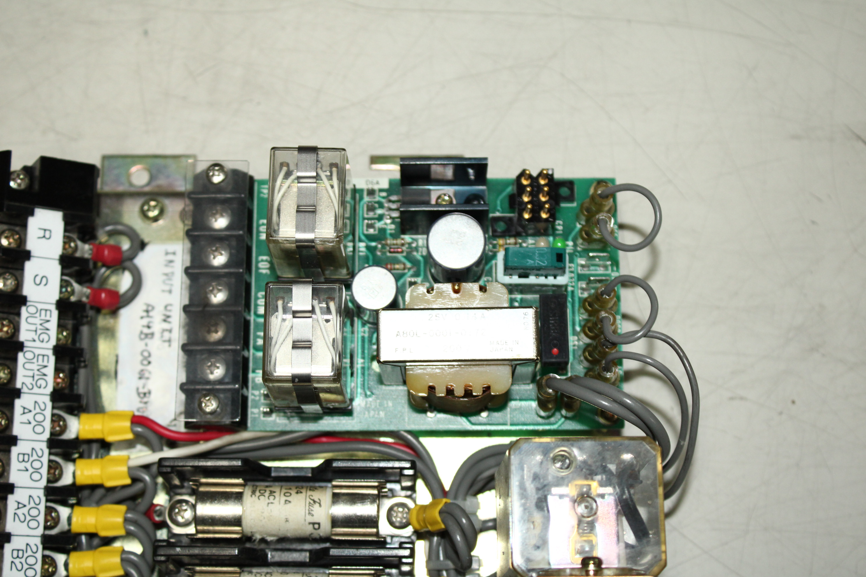 Fanuc Input Unit A14B-0061-B163 - Etiqueta | Fanuc A14B-0061-B163