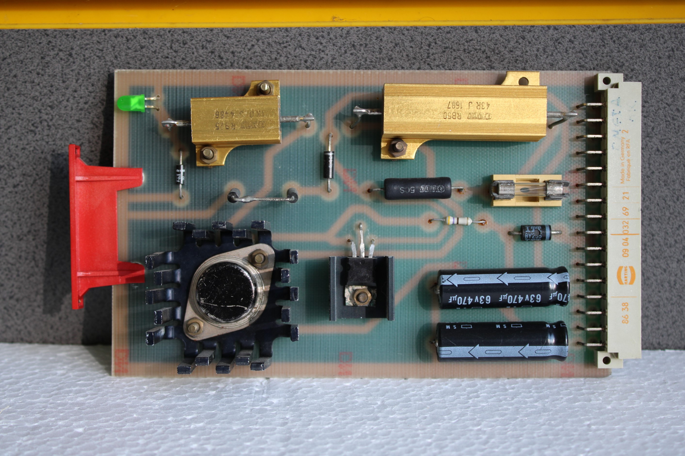 CDM Rovella AL 100 - Placa de Alarme/Alimentação - Vista Lateral | CDM Rovella CDM-AL100