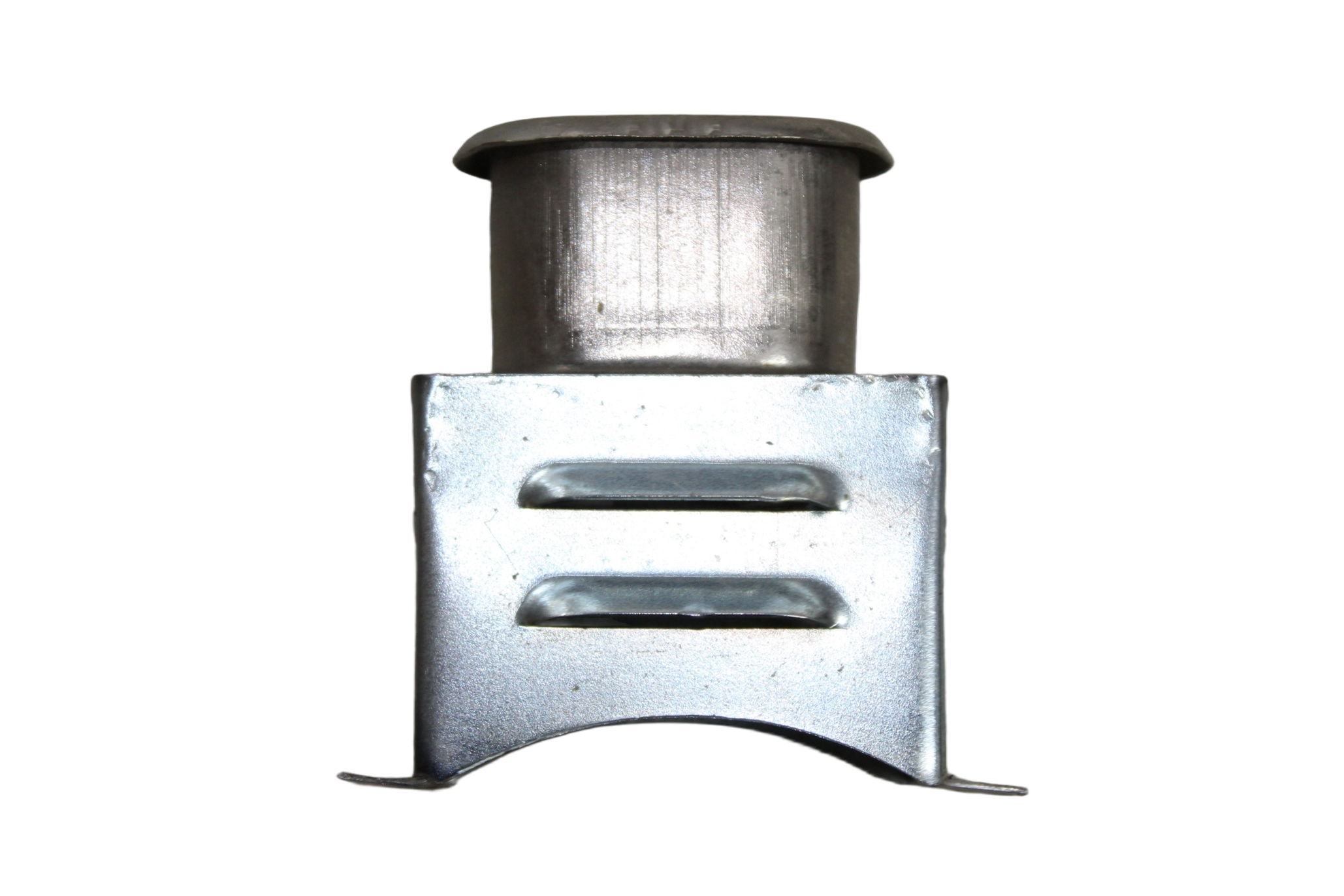  Solenóide Eletromagnético Industrial com Base de Fixação - Vista Lateral | Yaskawa Bobina eletromagnética