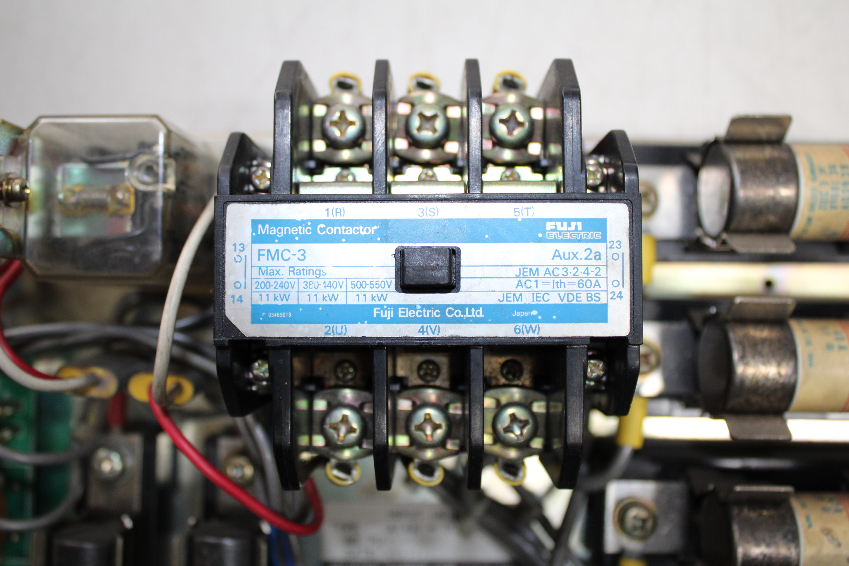 Fujitsu Fanuc Input Unit A14B-0061-B104 - Vista Traseira | Fanuc A14B-0061-B104