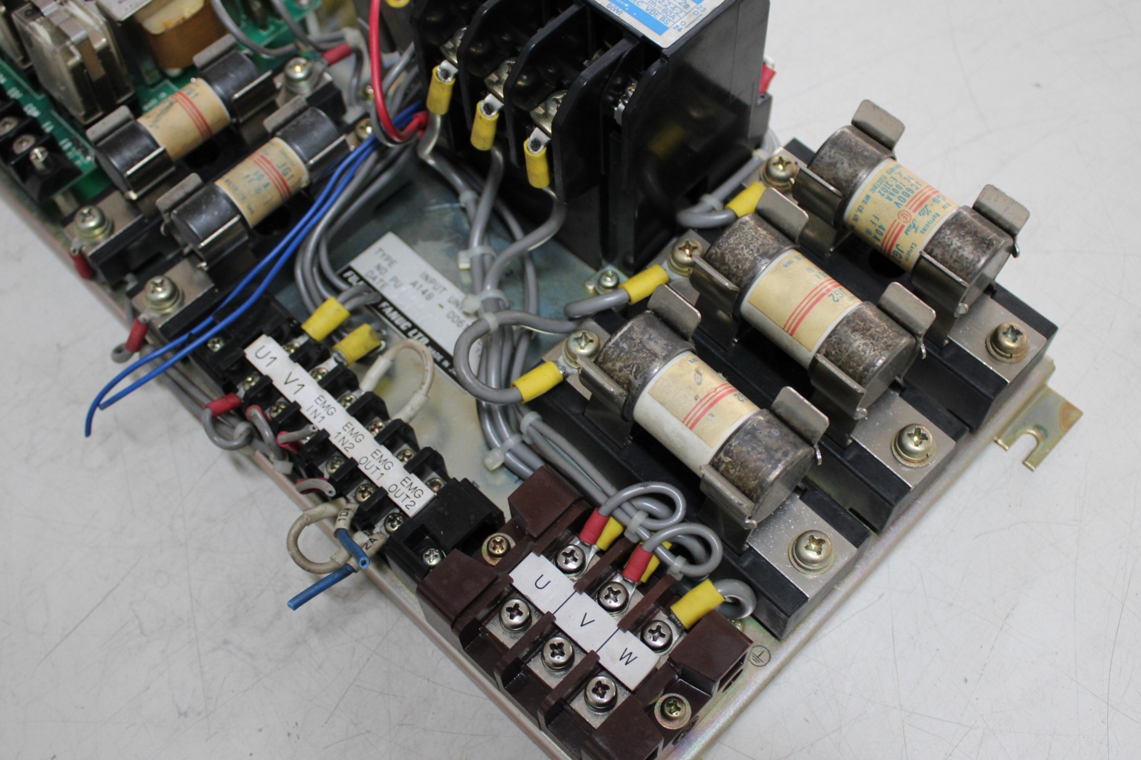 Fujitsu Fanuc Input Unit A14B-0061-B104 - Etiqueta | Fanuc A14B-0061-B104