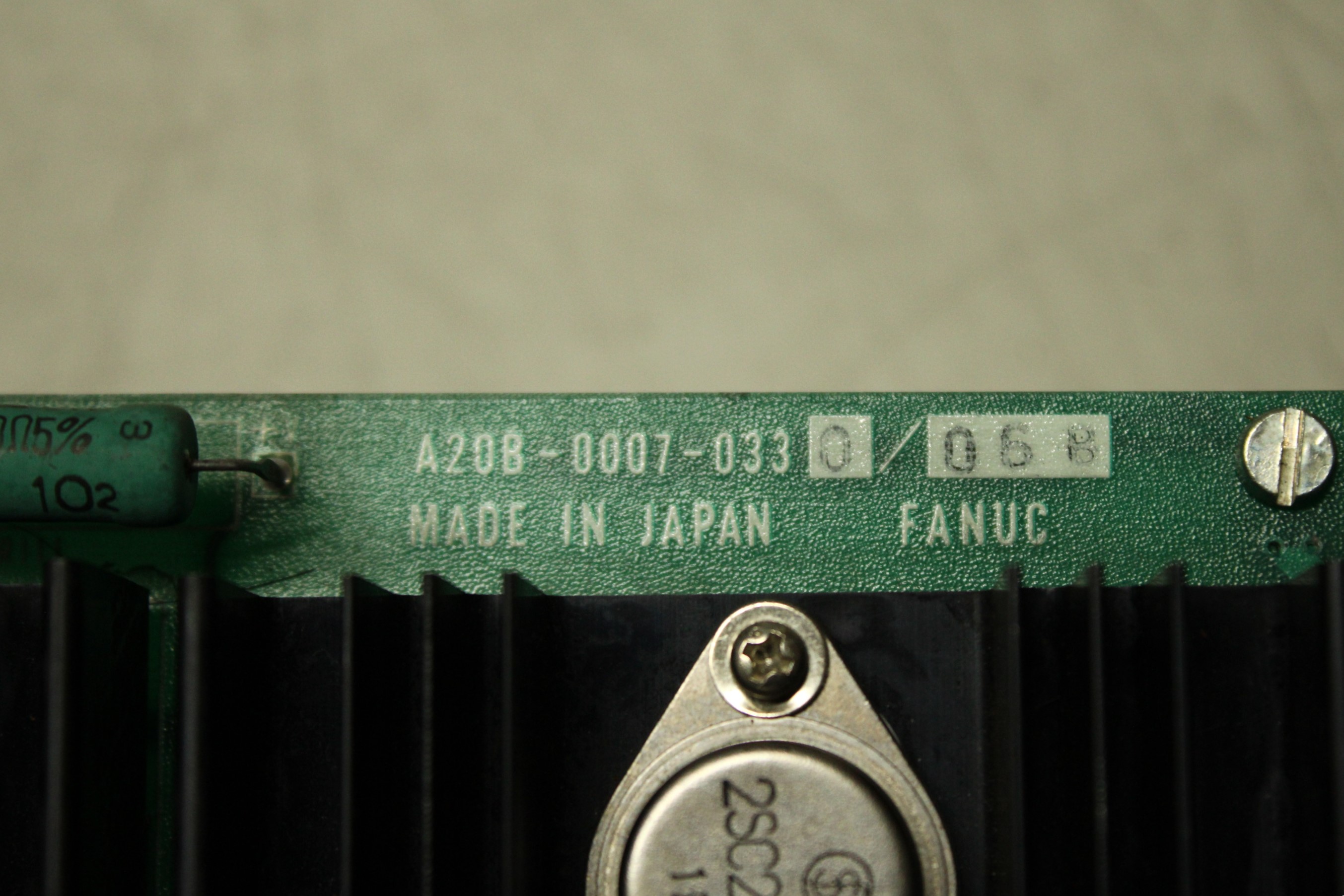 Fanuc Power Unit A14B-0061-B001 - Etiqueta | Fanuc A14B-0061-B001