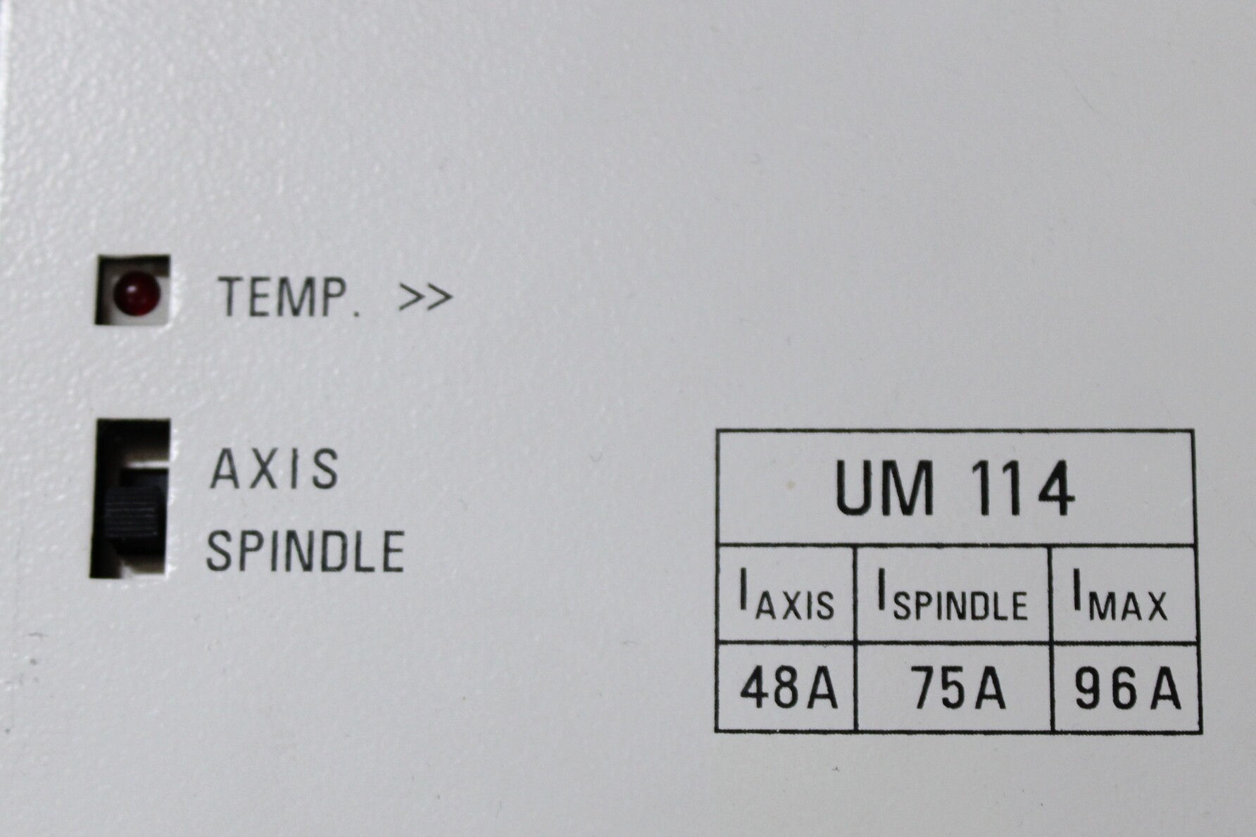 Servo Drive Heidenhain UM 114 - Detalhes | Heidenhain UM 114 325 005-01/12