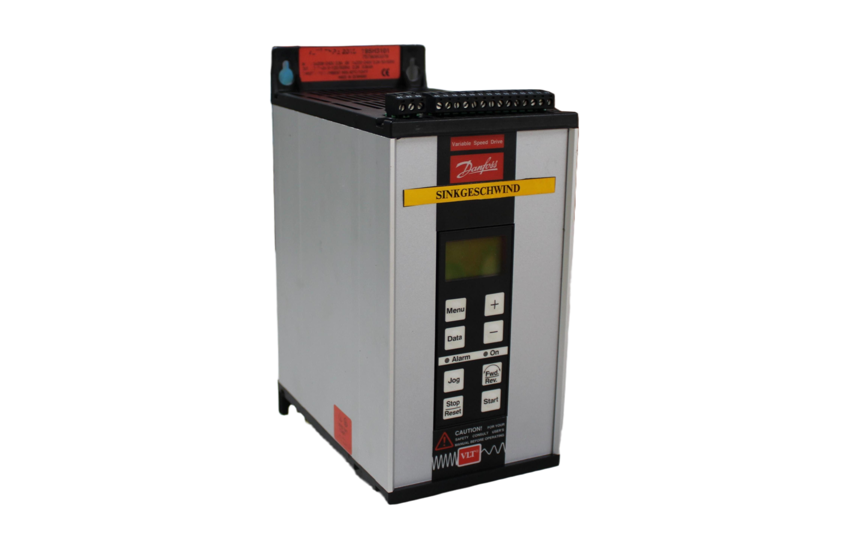 VLT® (Variable Frequency Drive / Variador de frequência) - Vista Superior | Danfoss 195H3101