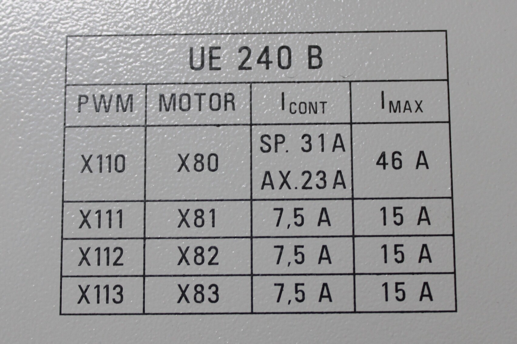 Servo Drive Heidenhain UE 240B - Detalhes | Heidenhain UE 240B - 337039-03