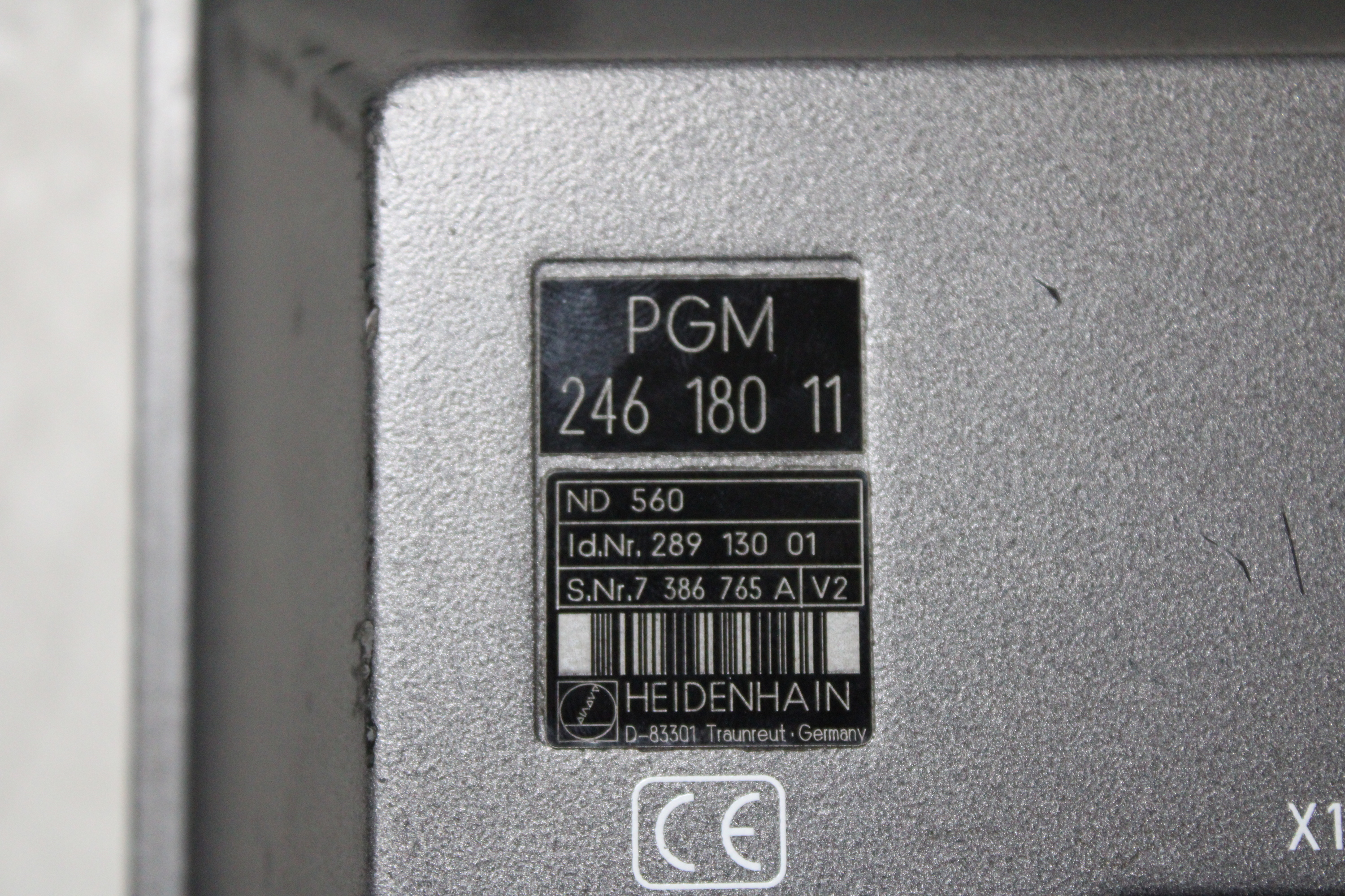 Digital Readout Heidenhain ND 560 - Vista Superior | Heidenhain 289 130 01 | ND 560