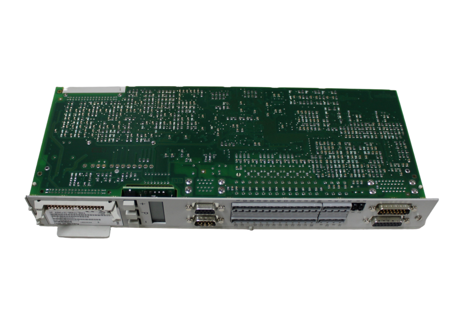 SIEMENS 6SN1121-0BA11-0AA1 Spindle drive Board PCB - Vista Traseira | Siemens 6SN1121-0BA11-0AA1
