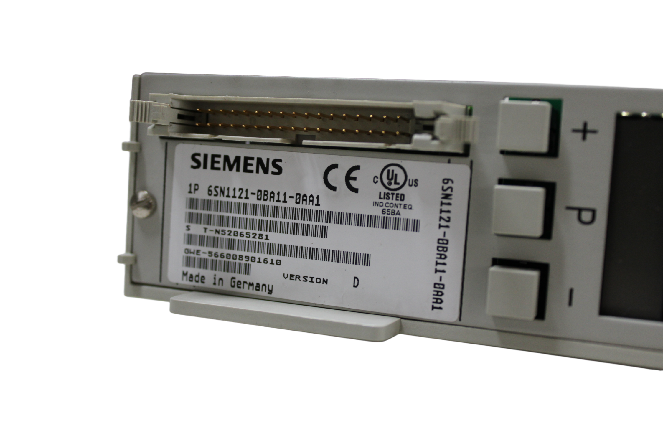 SIEMENS 6SN1121-0BA11-0AA1 Spindle drive Board PCB - Detalhes | Siemens 6SN1121-0BA11-0AA1