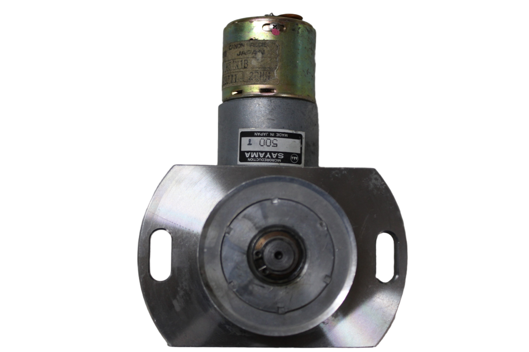 Microreduction Gear Motor - Vista Lateral | Sony 500 T