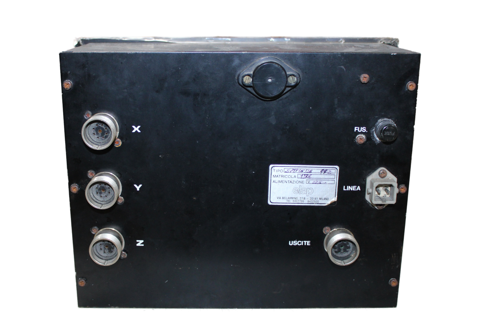 Digital Readout ELAP Preset Counter - Vista Lateral | ELAP E.D. 3 | CM76