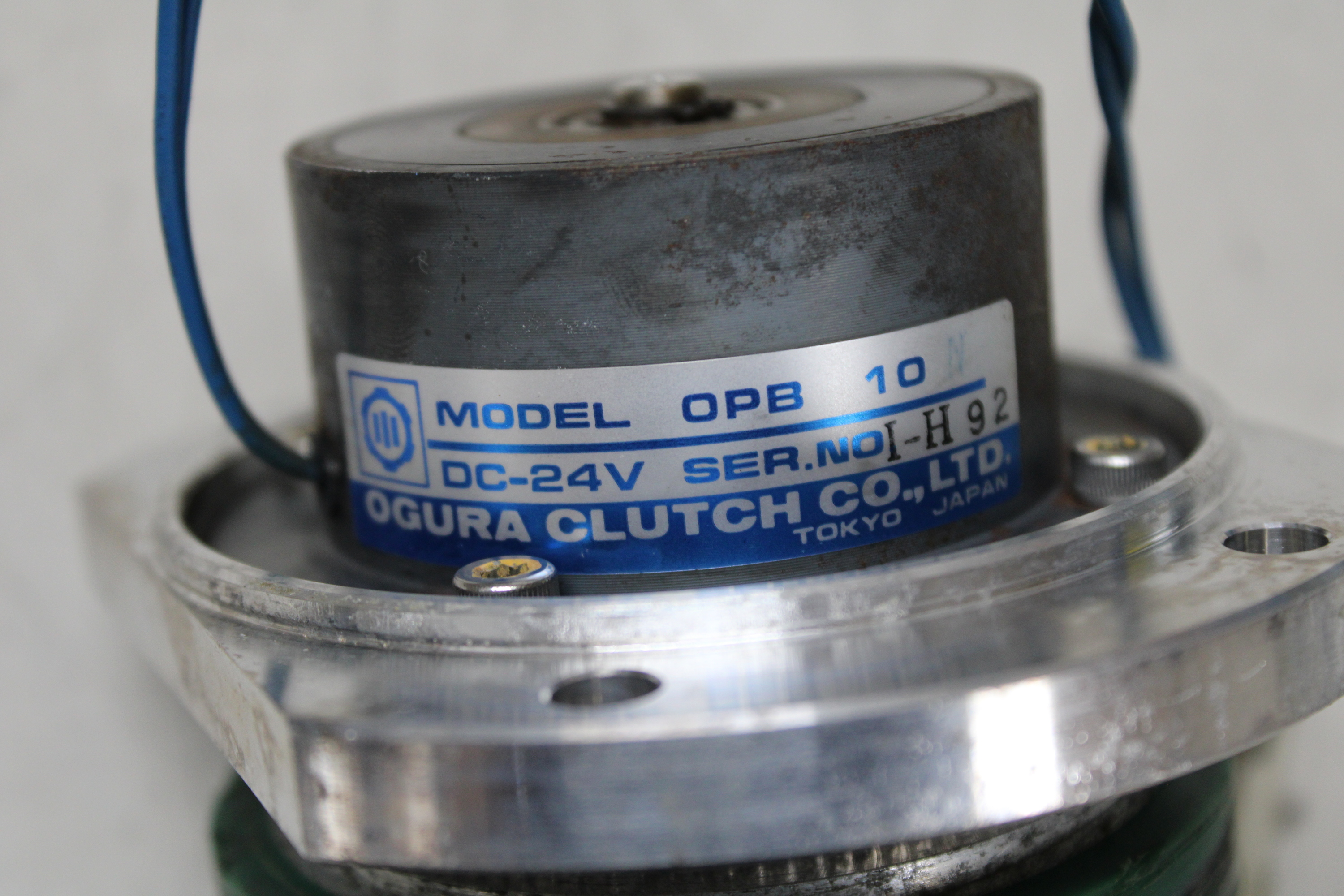 Magnetic Particle Brake - Etiqueta | CDM Rovella OPB10N