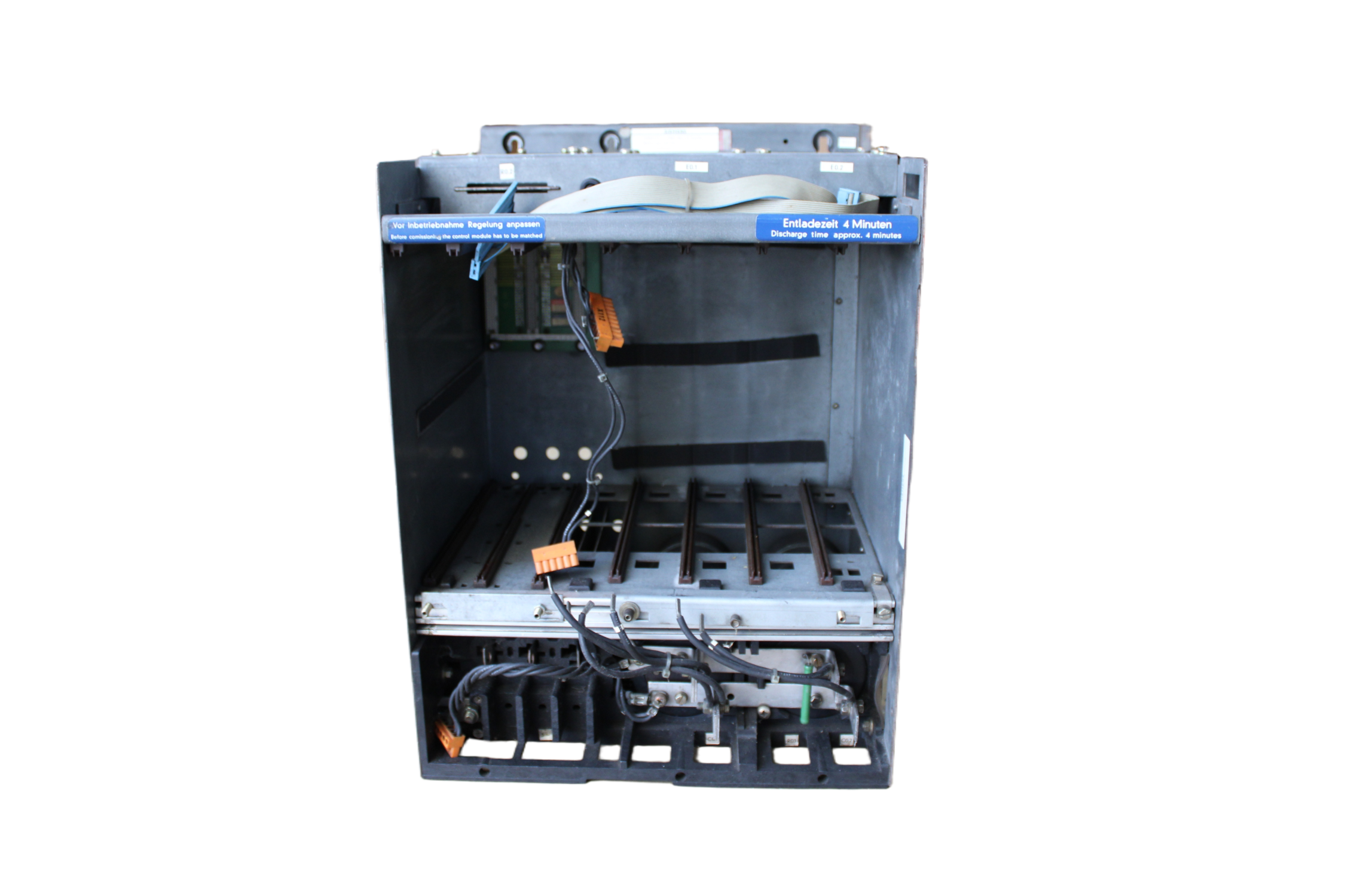 Siemens SIMODRIVE 610 Transistor PWM Converter Housing - Vista Superior | Siemens 6SC6101-3A-Z