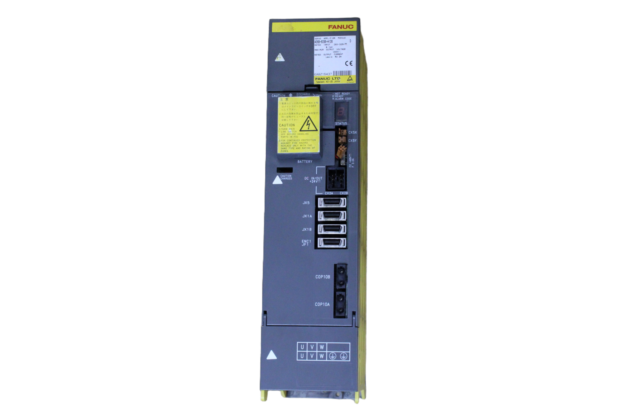 Fanuc A06B-6096-H106 Servo Amplifier Module - Vista Lateral | Fanuc A06B-6096-H106