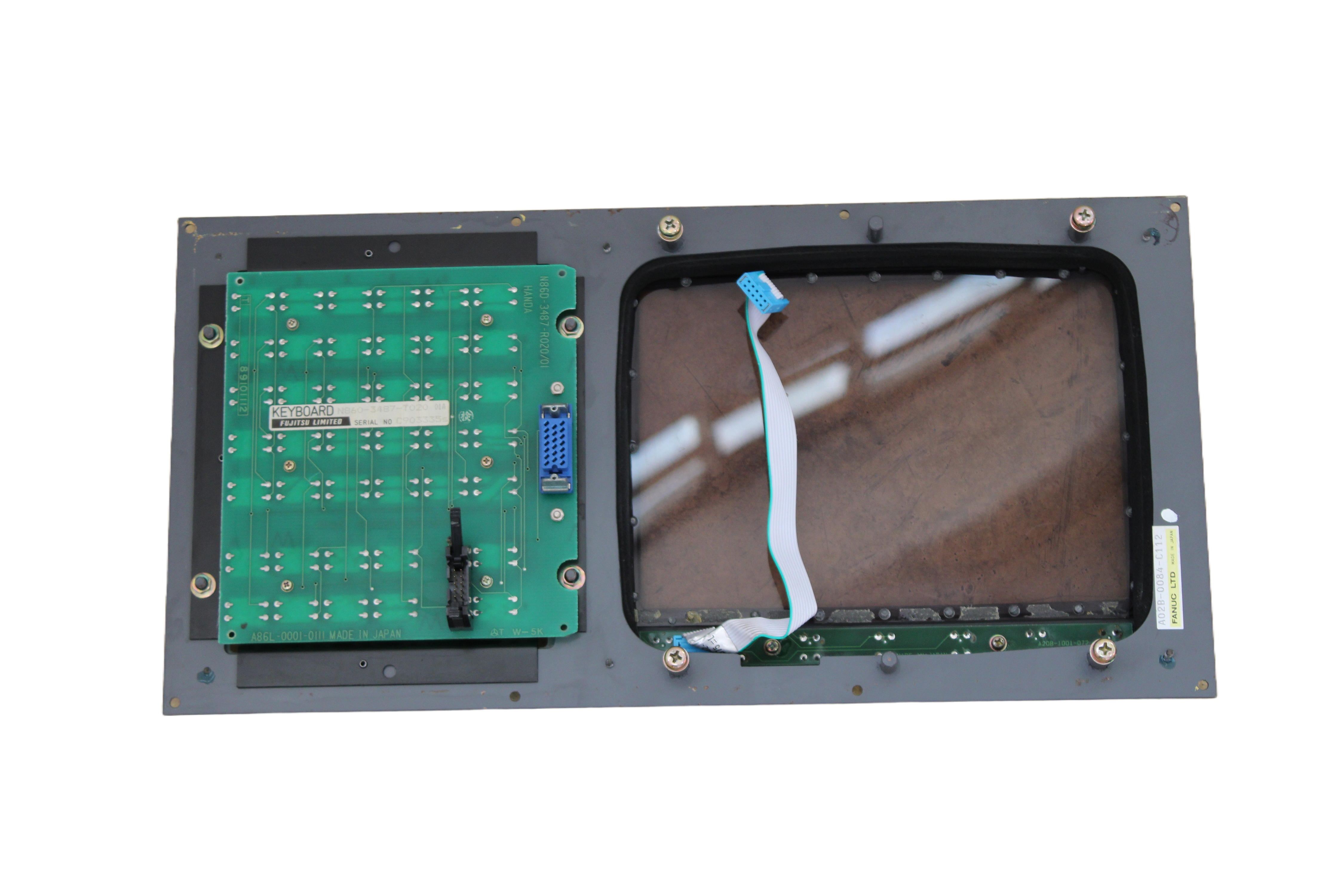 unidade MDI / Painel de Operador (Série Fanuc 0) - Vista Superior | Fanuc A02B-0084-C112