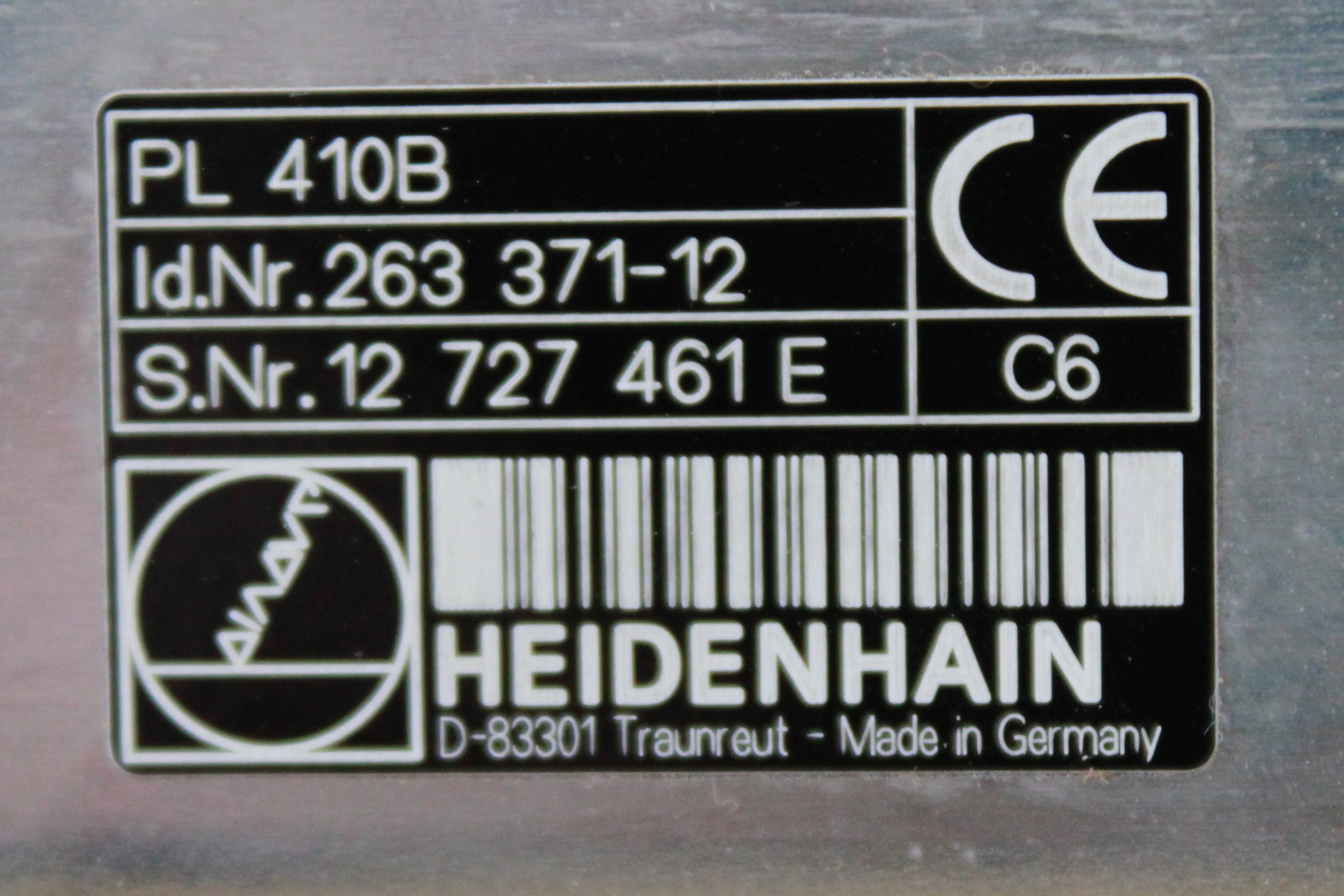 Entrance/Exit Unit PLC Heidenhain PL 410B - Detalhes | Heidenhain 263 371-12.