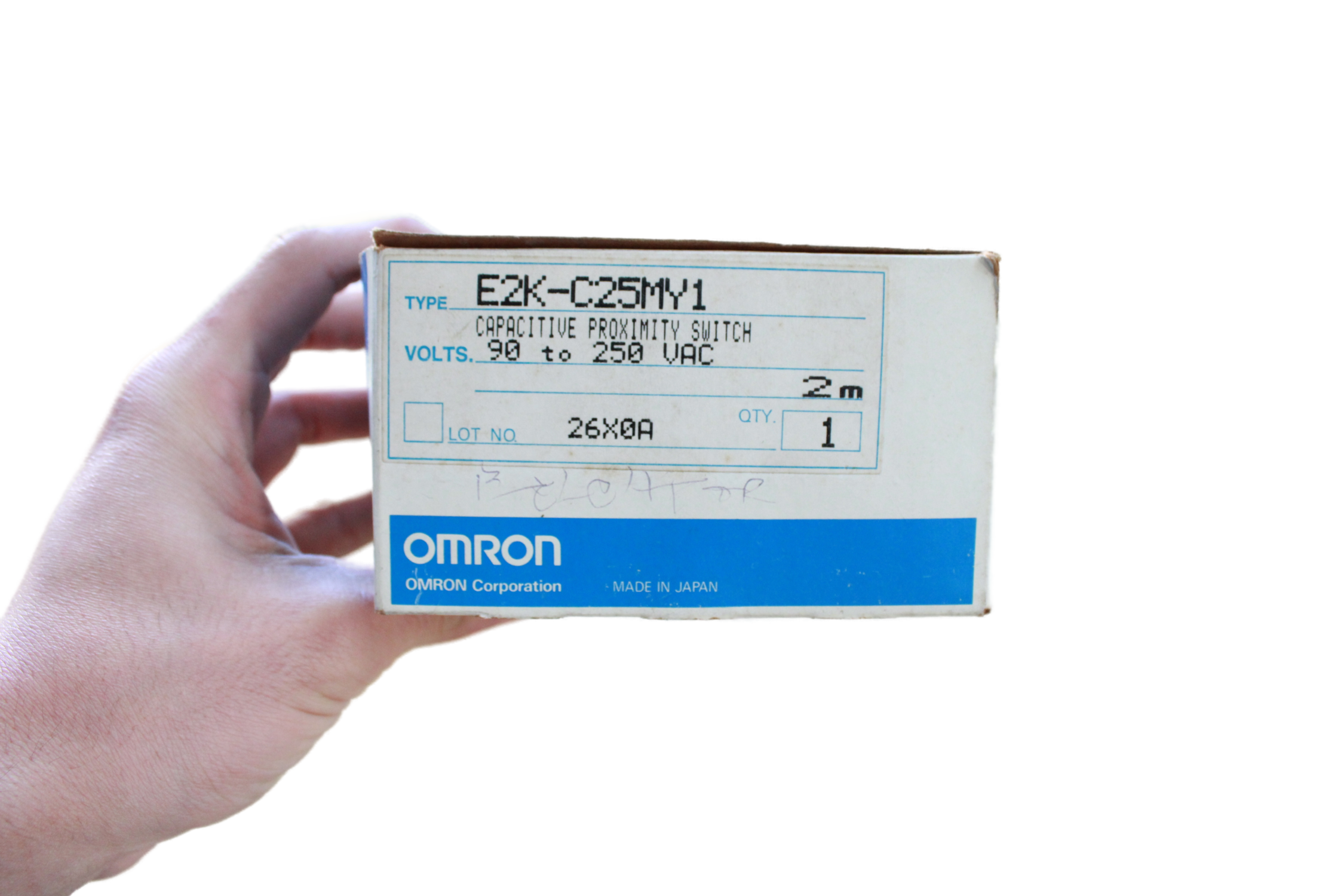 Omron Capacitive Proximity Switch E2K-C series - Vista Traseira | OMRON E2K-C25MY1