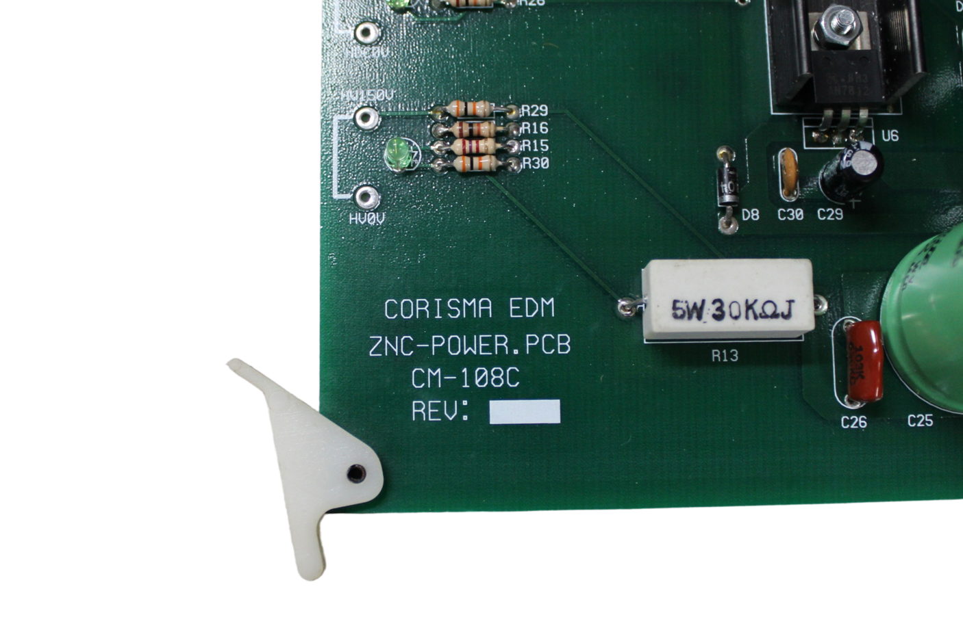 ZNC Power PCB - Vista Lateral | EDM CM-108C