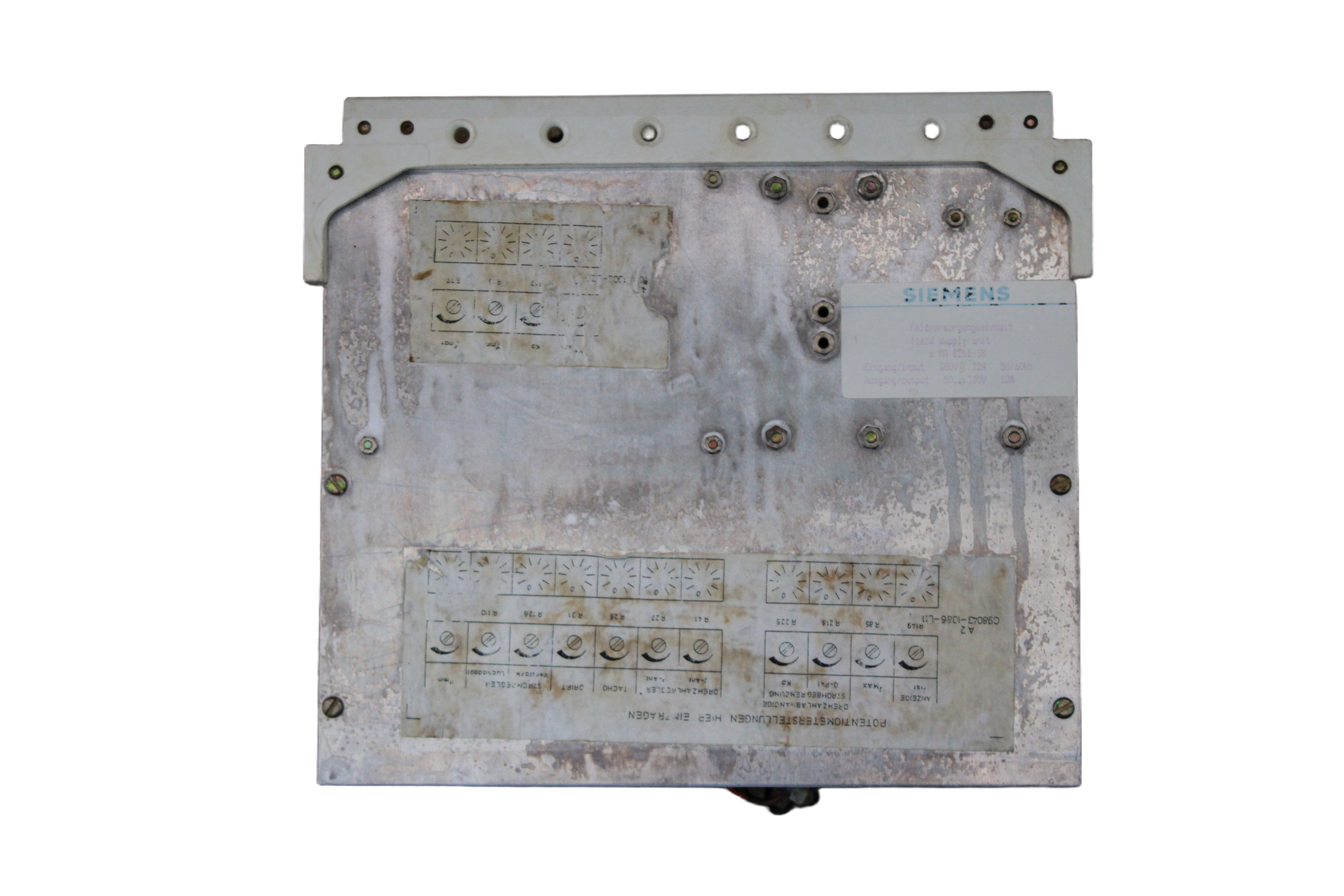 Siemens 6RA8261-3B Field Supply Unit - Vista Lateral | Siemens 6RA8261-3B