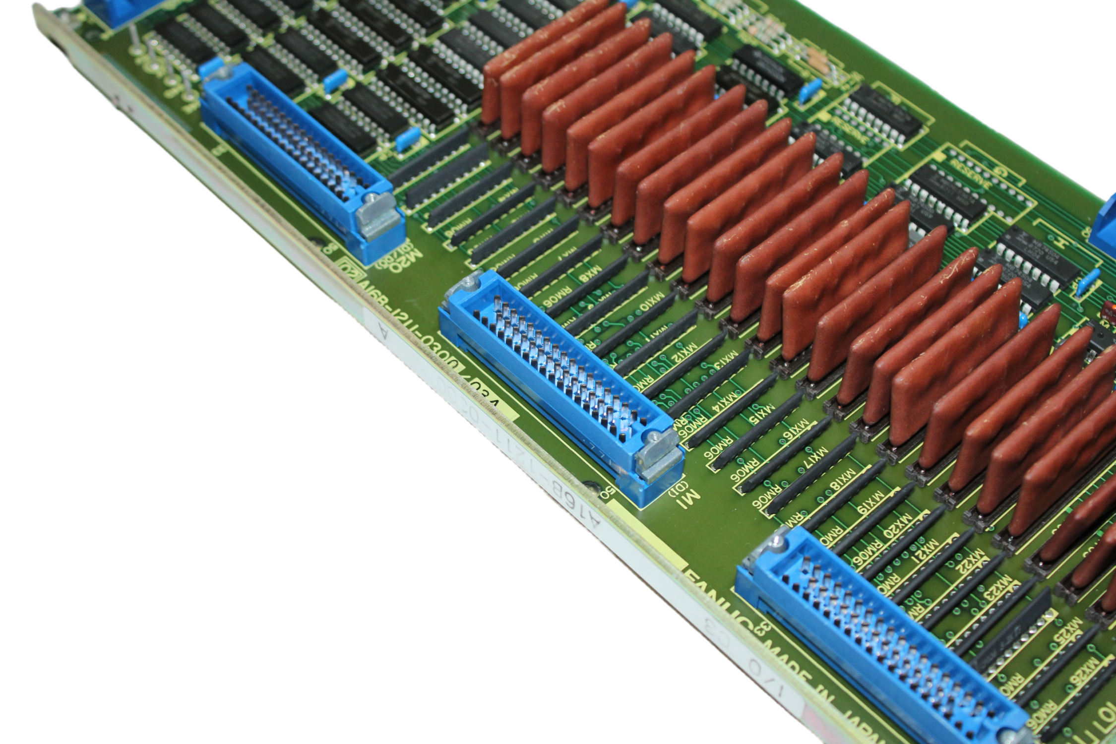 Fanuc A16B-1211-0300 I/0 C3 Circuit Board - Vista Traseira | Fanuc A16B-1211-0300