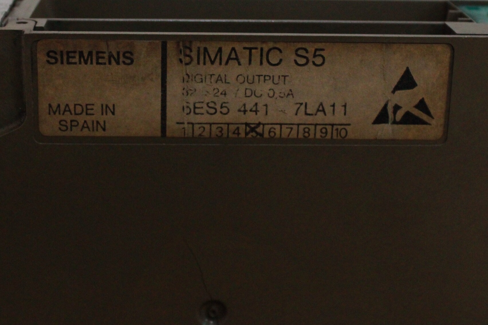 Siemens SIMATIC S5 441 - Detalhes | Siemens 6ES5 441-7LA11