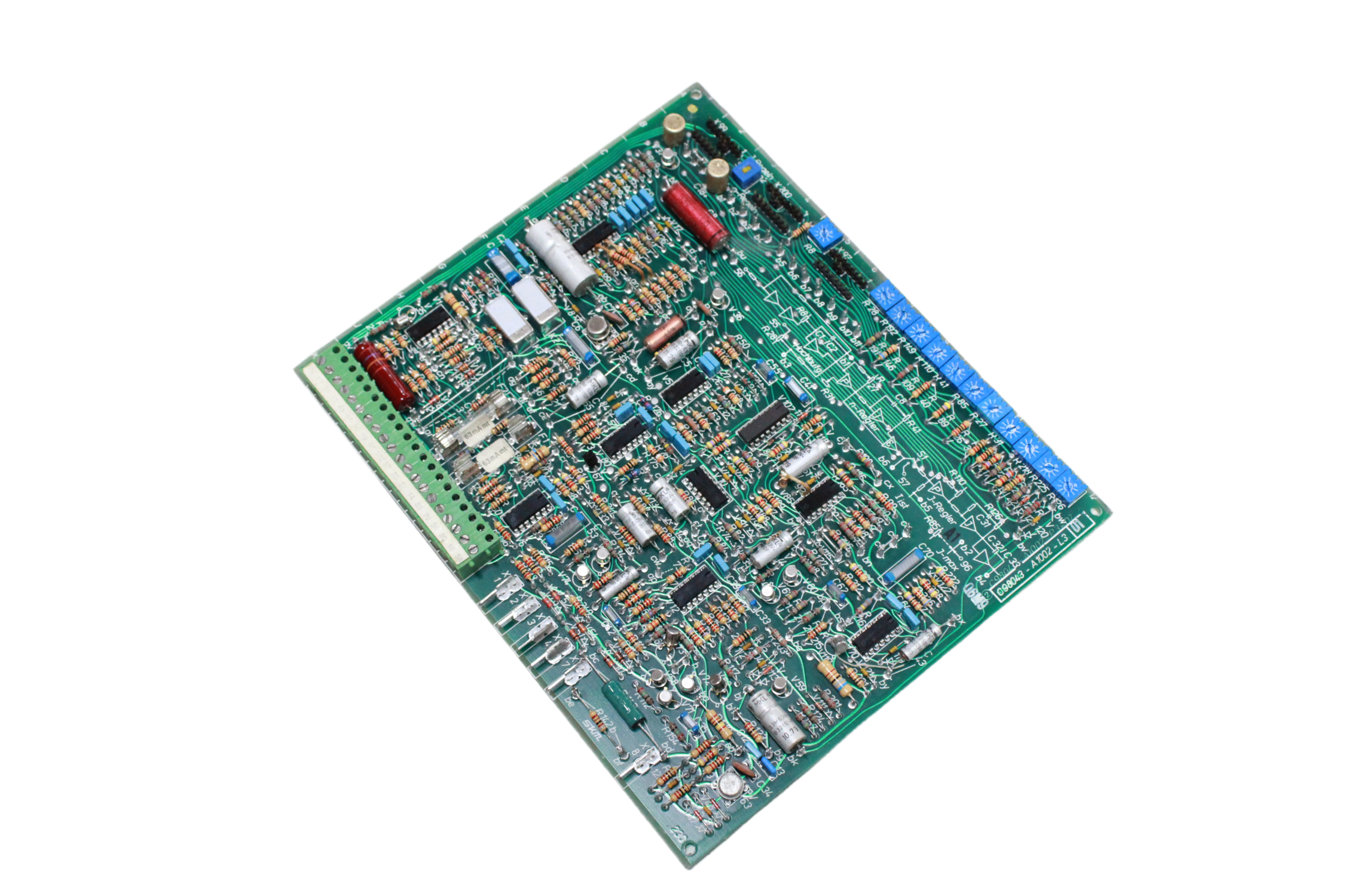 Servo Control Card Siemens C98040-A1002-P3-02 - Vista Traseira | Siemens C98043-A1002-L3 01