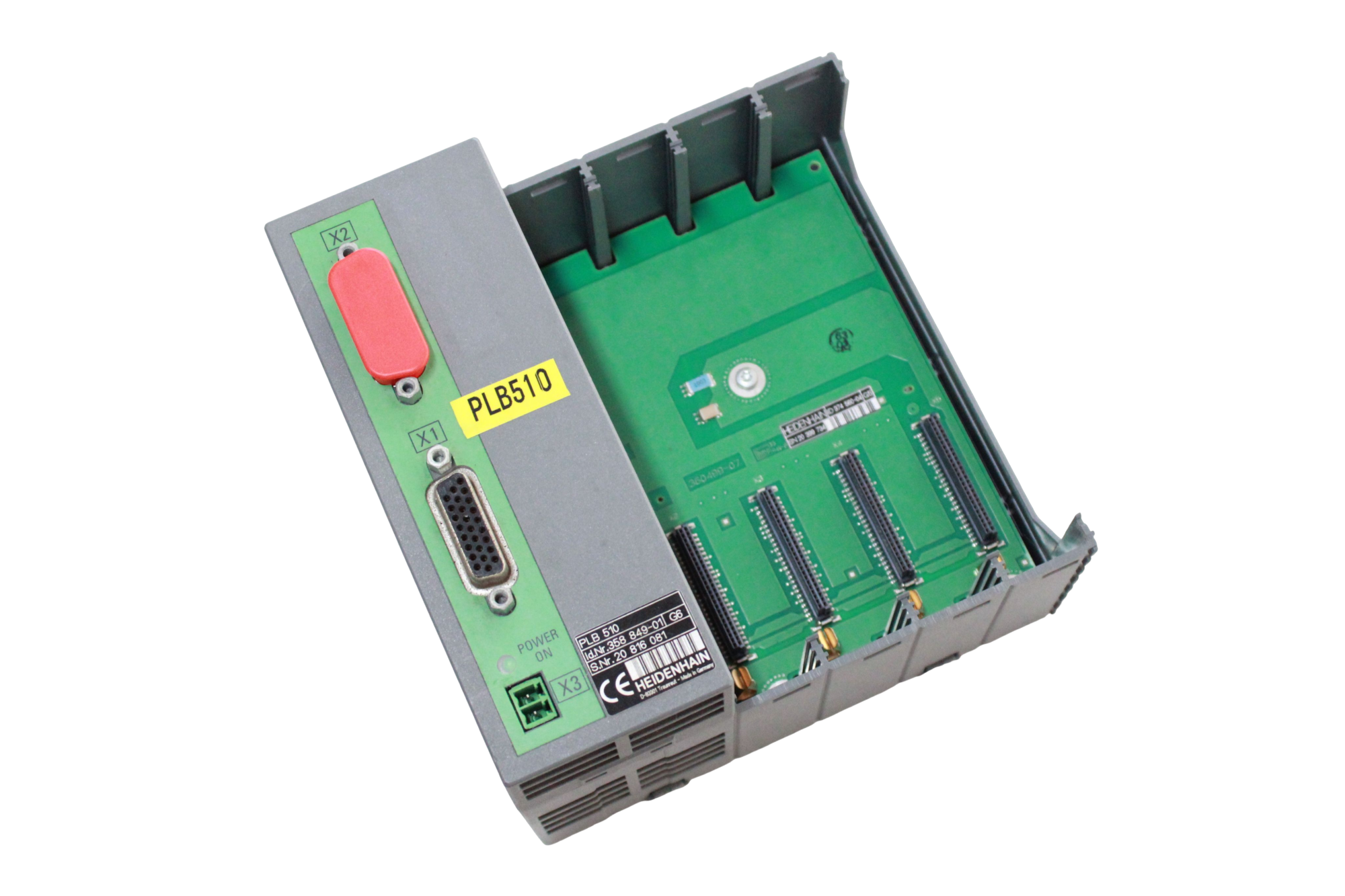 HEIDENHAIN PLB 510 358 849-01 4-Slot Basic Module