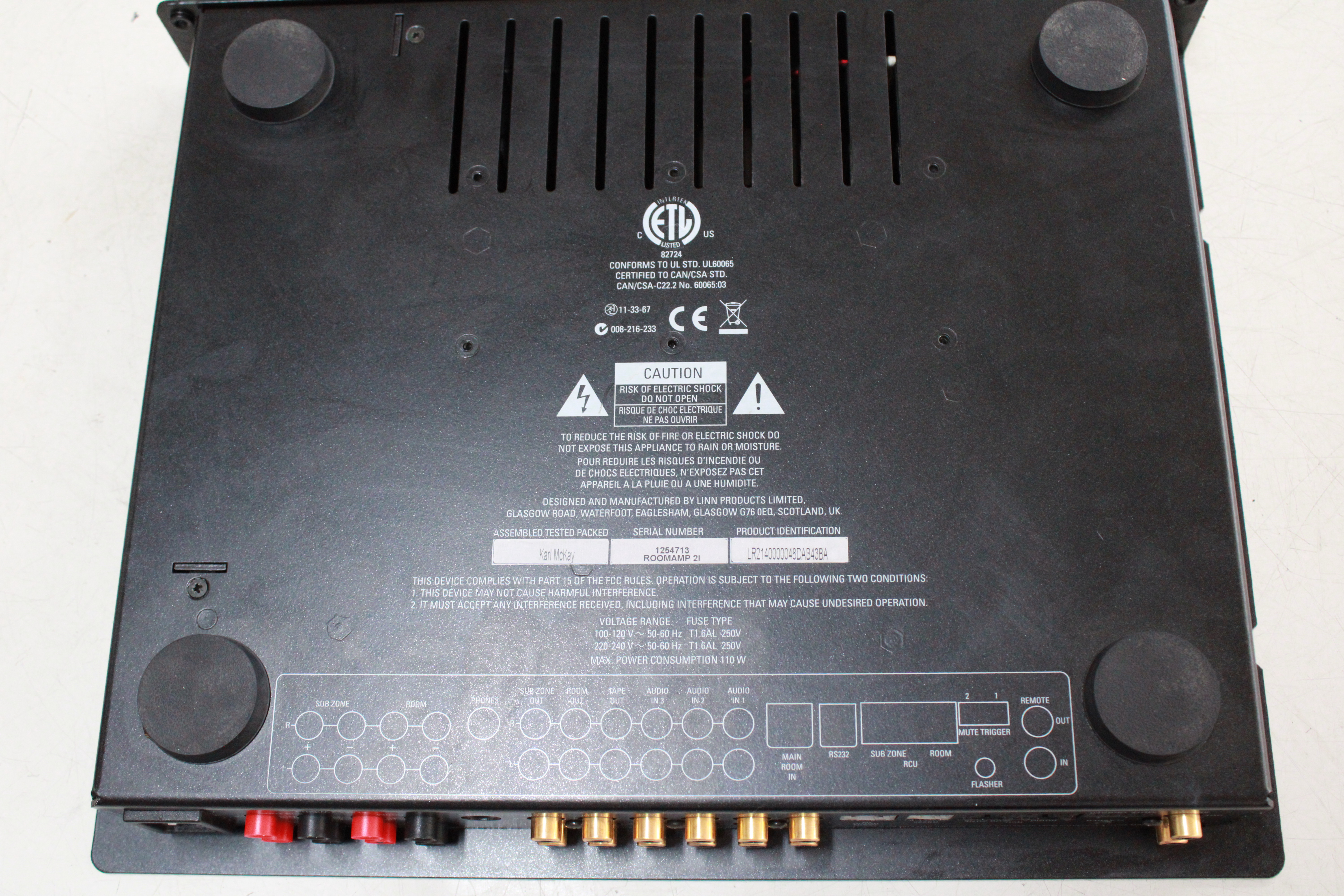 Amplifier City KNEKT Roomamp 2 - Vista Superior | Karl Mckay LR2140000048DAB43BA